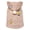 LIGHT PINK, variant on Touchdog Hippie Embellished Designer Sleeveless Pompom Pet Dog Hooded Sweater