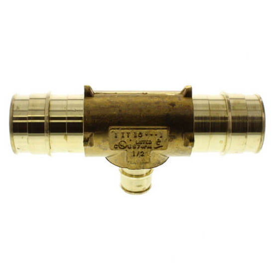 UPONOR 1'' x 3/4'' x 3/4'' ProPEX Reducing Tee Lead Free Brass 