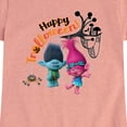 thumbnail image 3 of Trolls Movie - Halloween - Poppy & Branch - Happy Trolloween - Toddler And Youth Girls Short Sleeve Graphic T-Shirt, 3 of 5