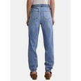 thumbnail image 3 of Time and Tru Women's Pull On Denim Joggers, 28.5" Inseam, Sizes XS-XXXL, 3 of 5
