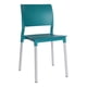 thumbnail image 1 of Silla Minimalista Durable Apta para Exterior e Interior con Protección UV, Patas de Metal, 1 of 5