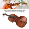 thumbnail image 4 of Violon 4/4, Violon Acoustique Professionnel en Érable Rétro Ergonomique avec Étui Rigide pour Adultes pour Performance, 4 of 7
