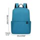 thumbnail image 2 of Mochila pequeña de color liso para niños y niñas, ligera, color azul, 2 of 5