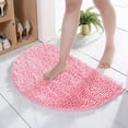 thumbnail image 4 of Clearance! Miyuadkai Carpet Half Round Bathroom Rug Won'T Slip Bathroom Mat Soft and Comfortable Furry Durable Thickened Bathroom Rug Machine Washable Reusable Big Sale, 4 of 9