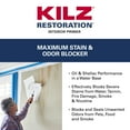 thumbnail image 3 of KILZ Restoration Maximum Stain and Odor Blocking Interior Latex Primer, White, 1-Gallon, 3 of 9