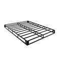 thumbnail image 6 of Home Design Walpi Queen 5" Metal Box Spring Bed Foundation, Heavy-Duty Steel Support, Warm Gray/Black, 6 of 8