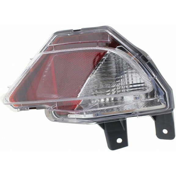 Right Back Up Lamp Assembly - Compatible with 2016 - 2018 Toyota RAV4 2017