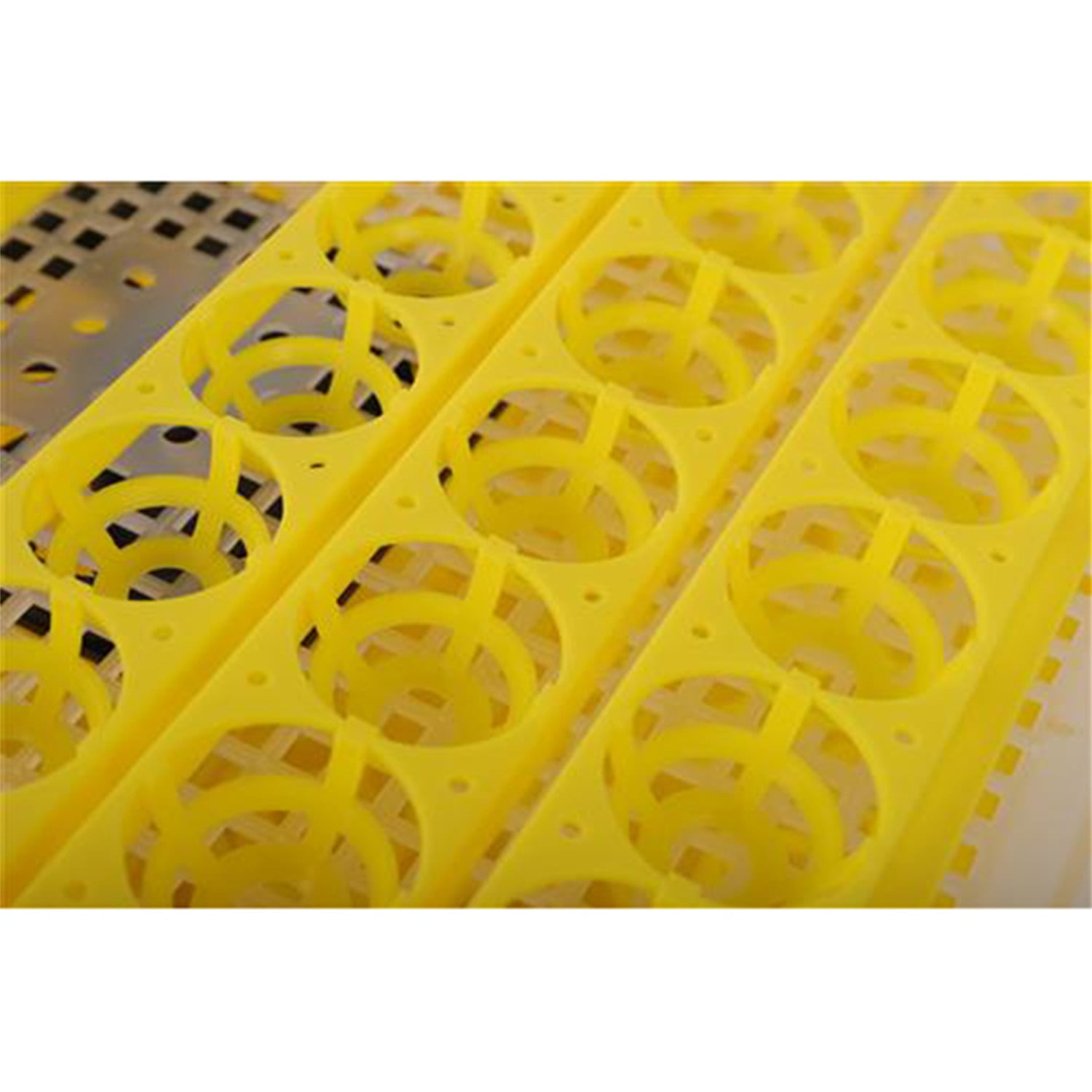 Pefilos 2 in1 112-Egg Incubator for Hatching Eggs with Automatic Turner Chicks Chicken Duck Bird Auto-Turning Digital Control Incubator for Reptile Eggs, Yellow & Transpar Pefilos 2 in1 112-Egg Incubator for Hatching Eggs with Automatic Turner Chicks Chicken Duck Bird Auto-Turning Digital Control Incubator for Reptile Eggs, Yellow & Transpar