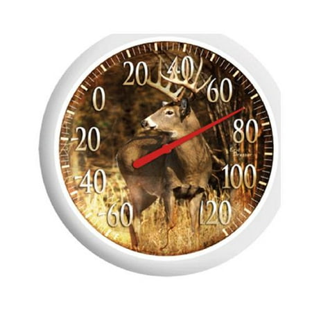 13 Inch Galileo Thermometer - Taylor Precision Products 90007-22 13-Inch Deer Outdoor Thermometer