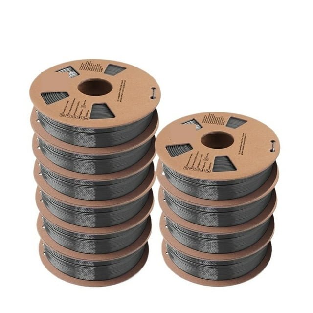 Filament PETG 3d 1,75 mm 10 kg, comme Matériaux d'Impression 3d, Bonne Rugosité Sans Obstruction pour Stylo 3d et Imprimantes, Expérience d'Impression Plus Fluide