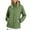 Green(Jackets), variant on Womens Lightweight Softshell Jackets with Hood, Waterproof Zip-Up Windbreaker for Hiking & Travel