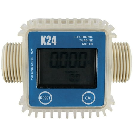 

1 Pcs K24 Lcd Turbine Digital Meter Widely Used For Chemicals Water