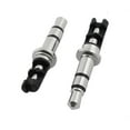 thumbnail image 2 of Unique Bargains 3.5mm Stéréo Mâle Plug Réparation Audio Casque Jack Connecteur de Soudure Noir 200pcs, 2 of 2