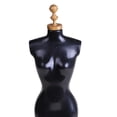 thumbnail image 6 of Dress Display Mannequin Stand for 1/6 Dollhouse Micro Landscape Fairy Garden black, 6 of 7