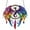 D, variant on Indoor Outdoor Dreamcatcher Light Catcher, Acrylic Hanging Decor, Waterproof Scratch-Proof, Easy to Hang, Mysterious Whimsical Design, Enhances Ambience, Versatile Decoration
