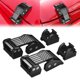 thumbnail image 2 of Pestillos De Capó, Kits De Pestillo De Bloqueo De Pestillo De Capó Ajustable, Pestillo De Aluminio Con Estilo De Bandera De Ee. Uu. Compatible Con Jeep Wrangler Muyoka Hogar, 2 of 7