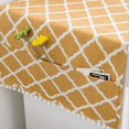 thumbnail image 4 of 130 x 55 cm Fridge Protective Cover with Storage Pockets, Washing Machine Dust Cover, Washing Machine Cover, Washing Machine Protective Cover (yellow), 4 of 5