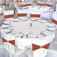 thumbnail image 5 of Wehilion Spandex Chair Sashes with Crown Buckle Spandex Stretch Chair Bands Cover Ties with Buckle Slider Chair Cover Band Chair Sashes Chair Cover Bands with Buckle,20/30/50/100pcs, 5 of 6