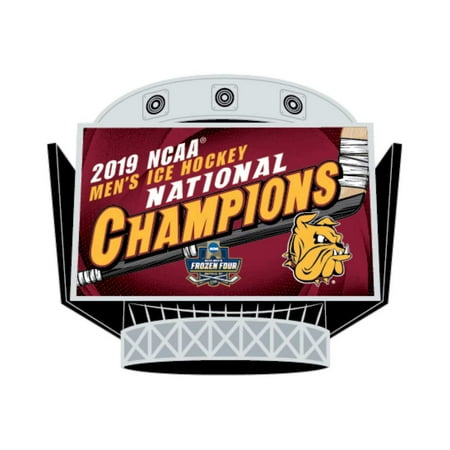 Minnesota Duluth Bulldogs 2019 NCAA Men's Frozen Four Champions Metal Lapel