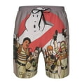thumbnail image 4 of Ghostbusters Men's Beach Shorts Swim Trunks Casual Quick Dry Board Shorts Swimwear with Mesh Lined and Pockets, 4 of 8