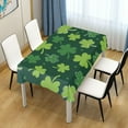 thumbnail image 7 of Saint Patrick Day Fabric Rectangle Tablecloth - Waterproof and Wrinkle-Resistant Table Cloth 60x120 Inch Table Cover for Indoor & Outdoor Dining House Decor, 7 of 7
