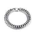thumbnail image 1 of Link Chain Bracelets Bangles for Men Women Stainless Steel Wrist Band Hand, 1 of 5