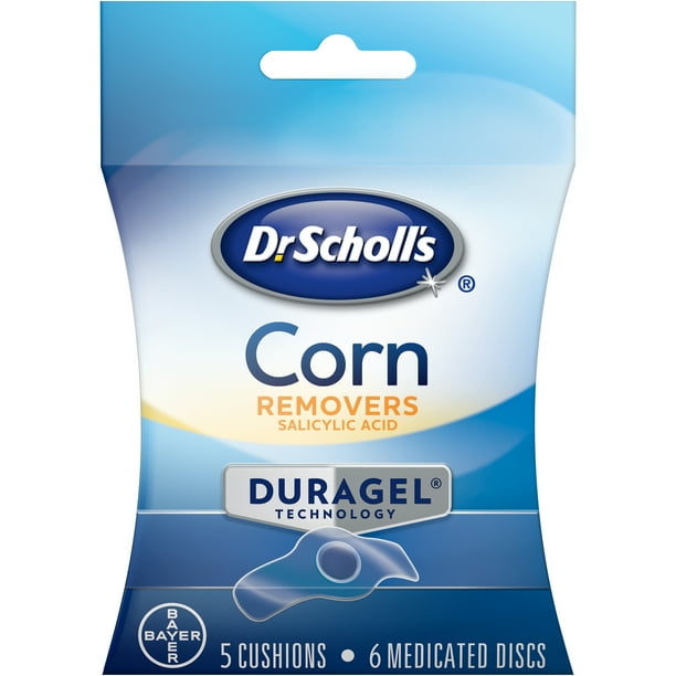 Dr Scholl's Duragel Corn Remover, 5 Cushions and 6 Medicated Discs
