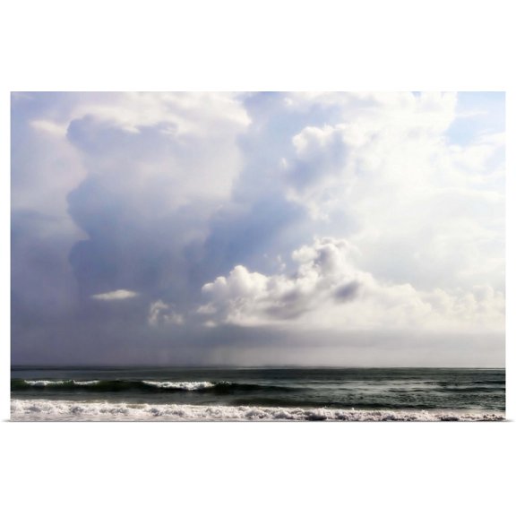 Great BIG Canvas | Rolled Alan Hausenflock Poster Print entitled Ocean Storm I