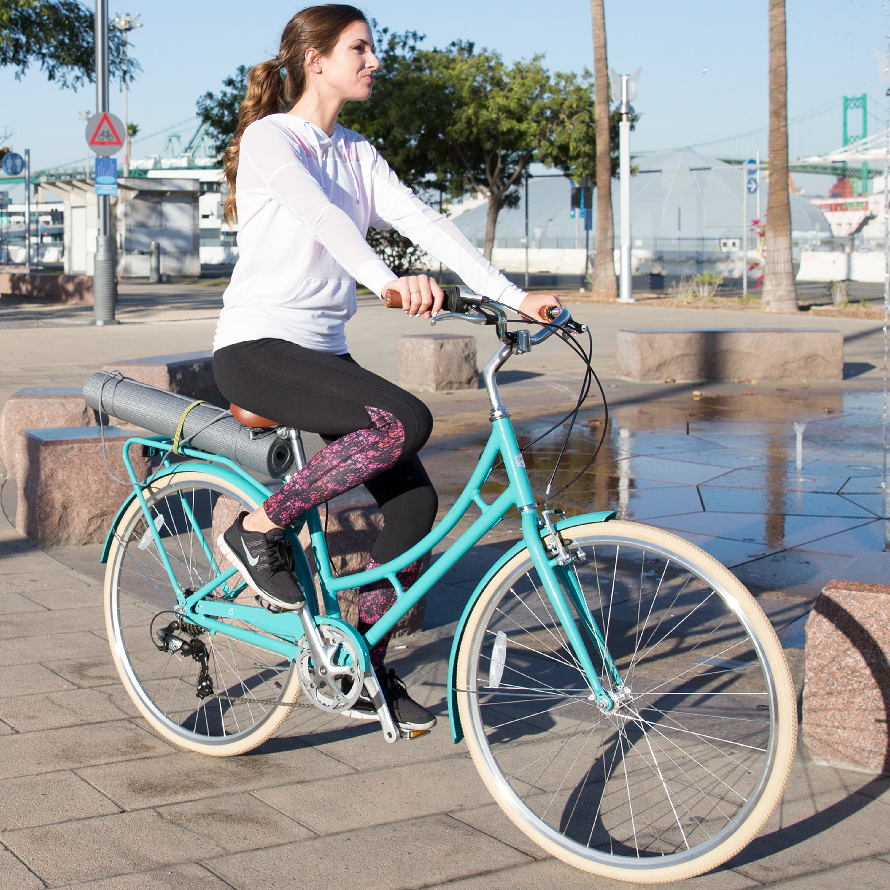 Sixthreezero ride in the park bike 2025 women's 7 speed city bicycle