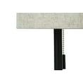 thumbnail image 3 of Monarch Specialties Lighting, Set Of 2, 17"h, Table Lamp, Usb Port Included, Black Metal, Beige Shade, Contemporary, 3 of 6