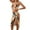 Yellow, variant on PMUYBHF Women's Swimwear Cover Ups Board Shorts for Women Swim Women's Fashion Leisure Sexy Sunshine Beach Print Three Piece Bikini Skirt Swimwear Set