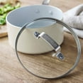 thumbnail image 6 of GreenPan x Bobby Flay 2.53QT Saucepan with Glass Lid, Professional Grade Aluminum, Ceramic Nonstick, Induction Suitable, Stay-Cool Silicone Handle, Dishwasher & Oven Safe, Cream, 6 of 8