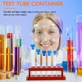 thumbnail image 2 of LULULION Plastic Test Tubes with Stand Highly Transparent for Lab 5Pcs, 2 of 8