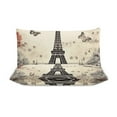 thumbnail image 4 of Eiffel Tower Bedding Set with Zipper Closure for Girls & Boys, 4 of 6