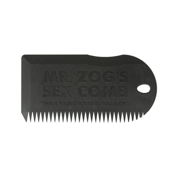 Sex Wax Peigne en Cire pour Planche de Surf Noire