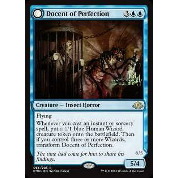 MtG Eldritch Moon Rare Docent of Perfection #56