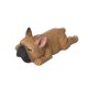 thumbnail image 1 of Bewildely Dormir Perro Nevera Pegatina Bulldog Francés Mini Toy Imán Decor Novel Decoración del hogar Marron oscuro Escribe un, 1 of 6