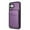Purple, variant on For iPhone 16 Magnetic Detachable Wallet Case,With Kickstand,Compatible With Magsafe,With Card Slots Flip PU Leather Protective Shockproof Anti-fall Thin Fit Phone Case,Blue