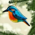 thumbnail image 5 of 2D Flat Bird Christmas Ornament - Acrylic Winter Bird Pendant, Print Break-Proof Tree Tags Cute Stocking Stuffer for Bird Lovers, 5 of 7