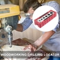 thumbnail image 2 of Woodworking Drilling Positioner Multiple Specifications of Bits Available Power Tool Accessory Jigs Portable Guide Bagged Abs Iron Hole Punch, 2 of 6