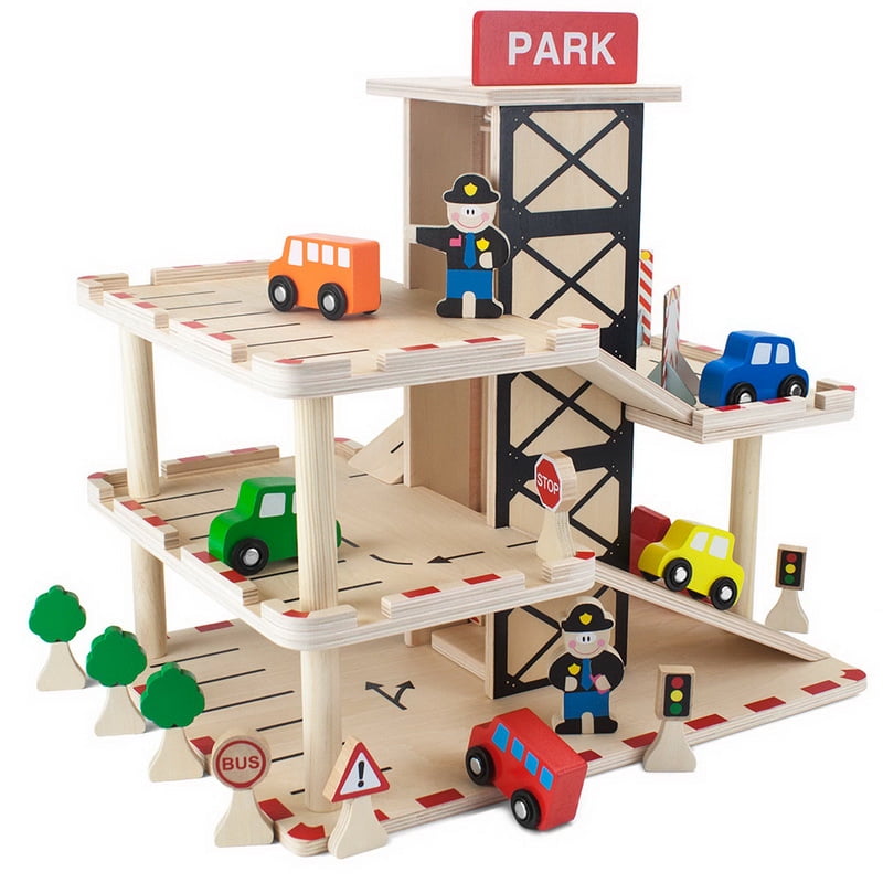parking garage toy walmart