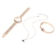 thumbnail image 4 of Conjunto de Collar de Pulsera de Reloj de Mujer de Estilo Empresarial, Conjunto de Joyería de Regalo de Cumpeados de Aniversario, que incluye el collar de pulsera de Joyería,, 4 of 7