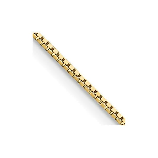 Quality Gold BOX095-24 14K Yellow Gold 0.95 mm 24 in. Box Chain