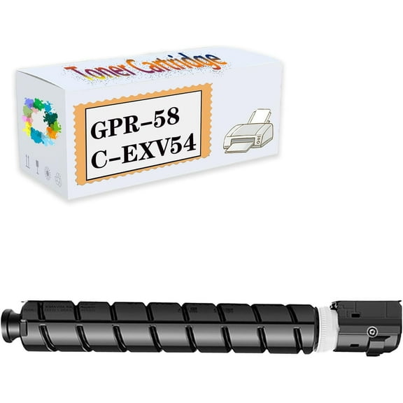 Compatible Toner Cartridges Replacement GPR-58 C-EXV54 for Canon Image Runner Advance C356i Ⅱ C356P Ⅱ C256i Ⅱ C356iF Ⅲ C256i Ⅲ C356P Ⅱ Printers, High Yield 23,000 Pages