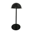 thumbnail image 1 of HJQEQVD Black Metal Freestanding Wig Holder and Hat Rack Stand with Dome Shape for Salon Cap Rack Baseball Cap Rack Wig Holder, 1 of 5