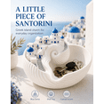 thumbnail image 3 of Santorinistyle Catchall Bowl, 3D Printed Catchall Bowl Catch All Tray Organizer, Greek Island Organizer Desktop Decor, Shell Tray for Keys Coins & Jewelry, Practical Gift for Home Office Housewarming, 3 of 8