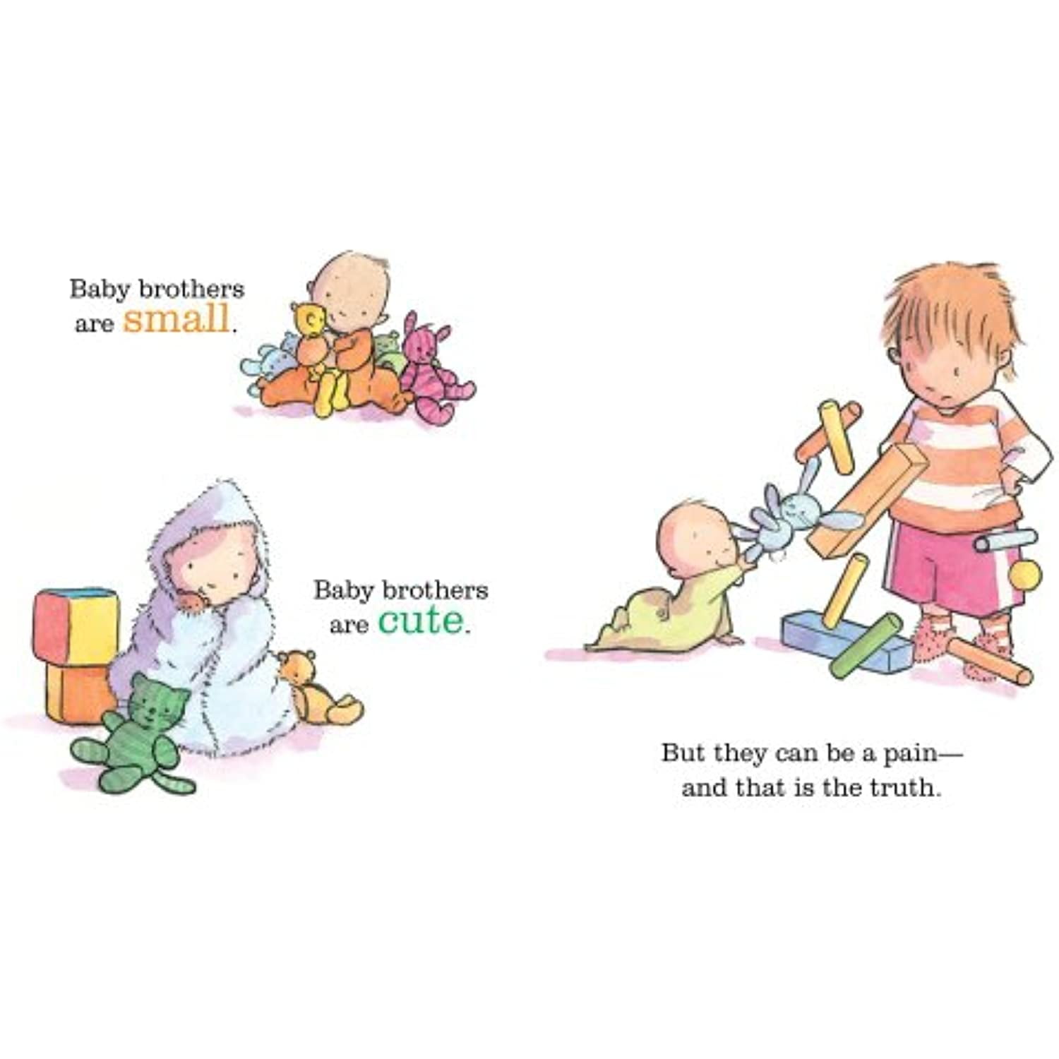 You're Getting a Baby Brother! (Board book) 