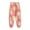 Pink, variant on Odeerbi 4-12 Years Kids Girls Tie-Dye Pants Summer Casual Breathable Elastic Waist Trousers