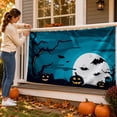 thumbnail image 4 of Halloween Printed Flag Single-Sided Indoor Outdoor Party Decor Garden Polyester, Creative Decorations, Halloween Decor,1pcs, F, 4 of 7