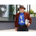 thumbnail image 2 of Old Glory Mens Big Alpaca Scarf Ugly Christmas Sweater Short Sleeve T Shirt, 2 of 6
